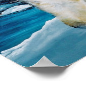 Polar-Eisbär Poster (Ecke)