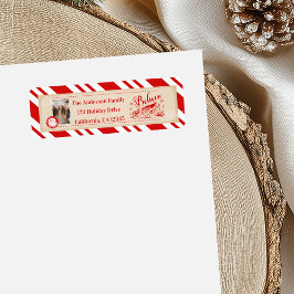 Polar Express Christmas Ticket Adress