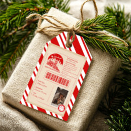 Polar Express Christmas Ticket Geschenkanhänger