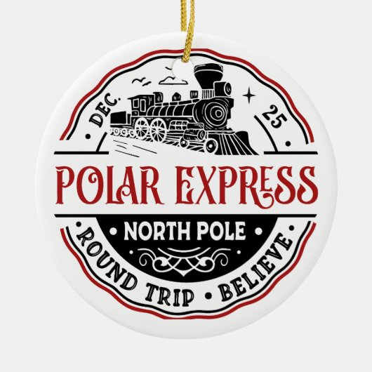POLAR EXPRESS Rundreise Ornament (Vorne)