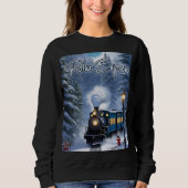 Polar Express Sweatshirt für Frauen - Train Graphi (Vorderseite)