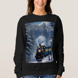 Polar Express Sweatshirt für Frauen - Train Graphi