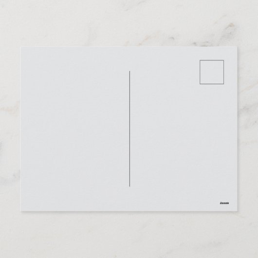 Polar Express Ticket Feiertagspostkarte (Rückseite)