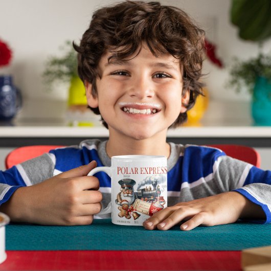 Polar Express Weihnachts-Tasse Zweifarbige Tasse