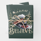 Polar Express Weihnachtsgeschenk Glauben Weihnacht Geschenkpapier Set (Beispiel)