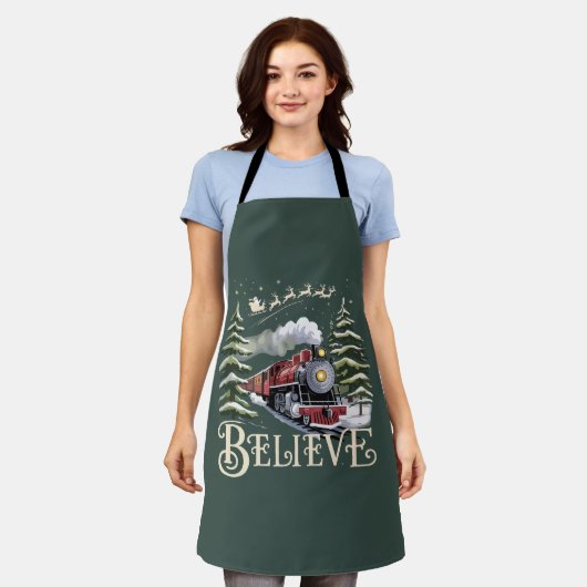 Polar Express Weihnachtsgeschenk Glauben Weihnacht Schürze (Getragen)