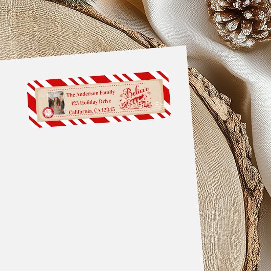 Polar Express Weihnachtsticket Adresse