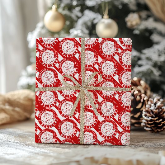 Polar Express Weihnachtsticket Geschenkpapier