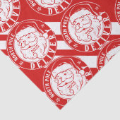 Polar Express Weihnachtsticket Seidenpapier (Detail)