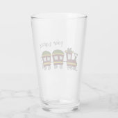 Polar Express Zug Glas (Rückseite)