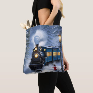 Polar Express Zug Tote Bag Festivitäts-Zubehör Tasche