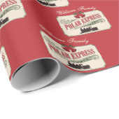 Polar-Express-Zugabenteuer glauben an Weihnachten Geschenkpapier (Rolleneckpunkt)