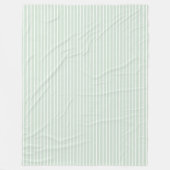 Polar fleece blanket with stripes. (Vorderseite)