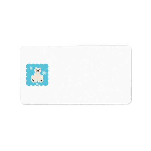 Polar Friend Adressaufkleber (Vorne)