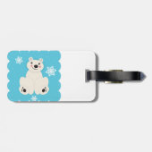 Polar Friend Gepäckanhänger (Rückseite horizontal)