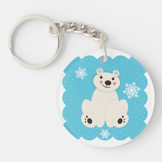 Polar Friend Schlüsselanhänger (Vorderseite)