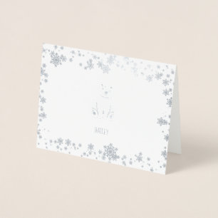 Polar Friends Folienkarte