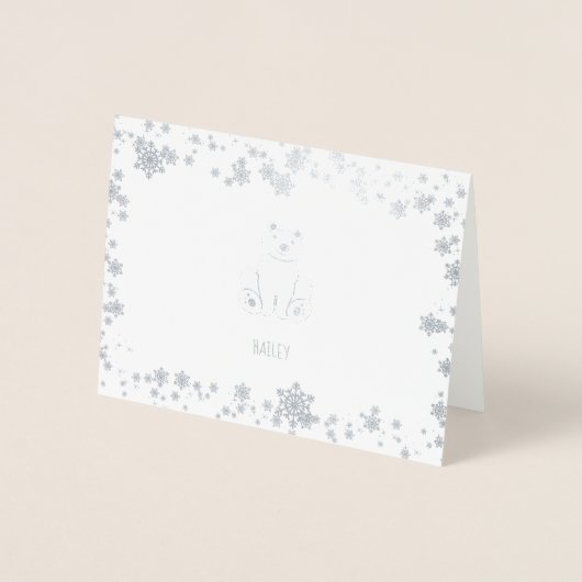 Polar Friends Folienkarte (Vorderseite)