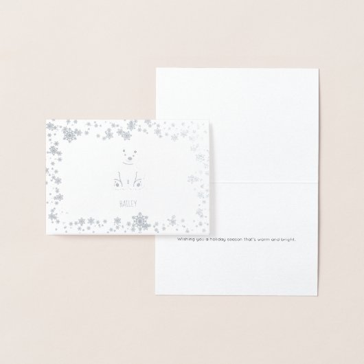 Polar Friends Folienkarte (Anzeige)