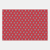 Polar-Gegensätze - Weihnachtswrapping Paper Trio 1 Geschenkpapier Set (Vorderseite 3)