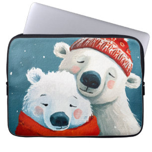 Polar Hugs Laptopschutzhülle