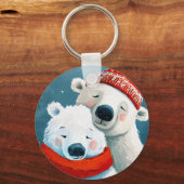 Polar Hugs Schlüsselanhänger (Rückseite)