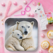 Polar-Liebe Pappteller (Party)