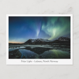 Polar Light Lofoten Postkarte