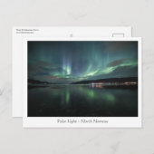 Polar Light Norwegen Postkarte (Vorne/Hinten)