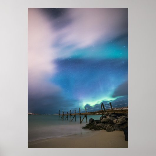 Polar Lights Norwegen Poster (Vorne)