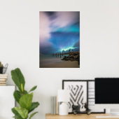 Polar Lights Norwegen Poster (Heimbüro)