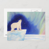 Polar Lights Postkarte (Vorne/Hinten)