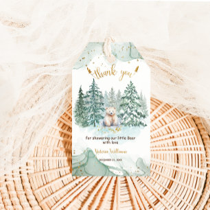 Polar Little Bear Baby Dusche Vielen Dank Geschenkanhänger