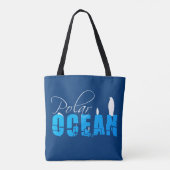 Polar Ocean individuell anpassbar Tasche (Rückseite)