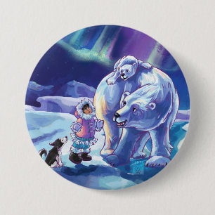 Polar Pals Button
