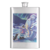 Polar Pals Flachmann (Vorderseite)