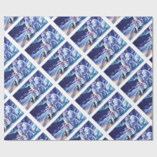 Polar Pals Geschenkpapier (Flach)