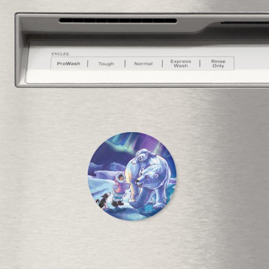 Polar Pals Magnet (In Situ (Geschirrspüler))