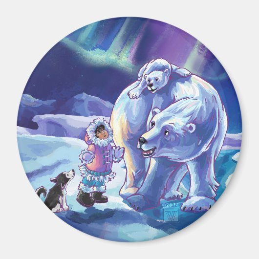 Polar Pals Magnet (Vorne)