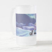 Polar Pals Mattglas Bierglas (Vorderseite Links)