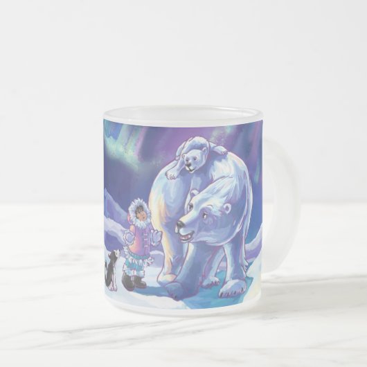 Polar Pals Mattglastasse (VorderseiteRechts)