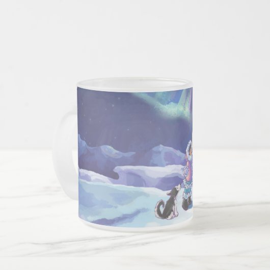 Polar Pals Mattglastasse (Vorderseite Links)