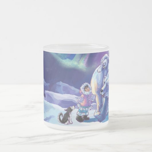 Polar Pals Mattglastasse (Mittel)