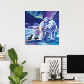 Polar Pals Poster (Heimbüro)