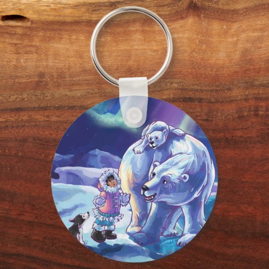 Polar Pals Schlüsselanhänger (Vorderseite)