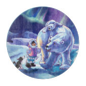 Polar Pals Schneidebrett (Vorderseite)