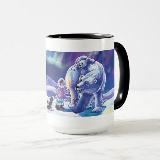 Polar Pals Tasse (VorderseiteRechts)