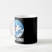 Polar Plunge Ice Jump Funny Polar Bear Winter   Kaffeetasse (Vorderseite Links)