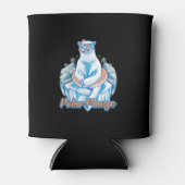 Polar Plunge Ice Jump Funny Polar Bear Winter Swim Dosenkühler (Vorderseite)