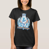 Polar Plunge Ice Jump Funny Polar Bear Winter Swim T-Shirt (Vorderseite)